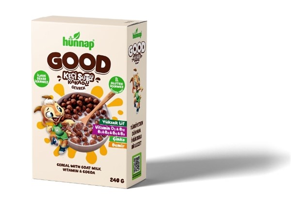 GOOD KEÇİ SÜTLÜ VİTAMİNLİ KAKAOLU GEVREK 240 GR
